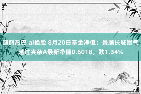 迪丽热巴 ai换脸 8月20日基金净值：景顺长城景气越过夹杂A最新净值0.6018，跌1.34%